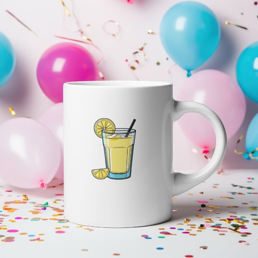 Tasse d'art de limonade