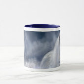 Tasse d'art de loup blanc (Centre)