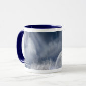 Tasse d'art de loup blanc (Devant gauche)