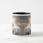 Tasse d'art de lune de Lynx (Centre)
