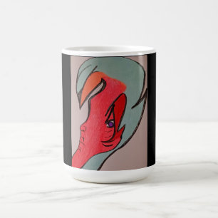 Tasse d'art de personnage original unique