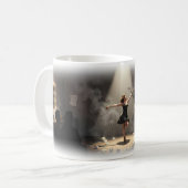 Tasse d'art de scène Spotlight Noir Private Dancer (Devant gauche)