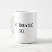 Tasse d'art de ski (Devant gauche)