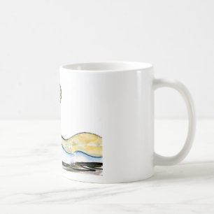 Tasse d'art de yoga - pose de cobra