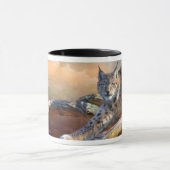 Tasse d'art d'esprit de Lynx (Centre)