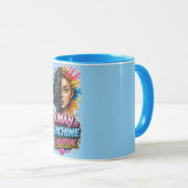 Tasse d'art d'évolution de machine humaine AI (Devant droit)