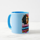 Tasse d'art d'évolution de machine humaine AI (Devant gauche)