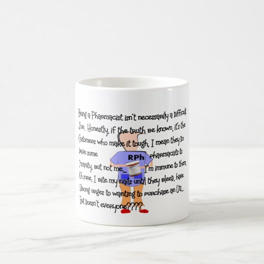 Tasse d'art d'histoire de folie de cadeaux de (Centre)