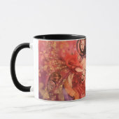 Tasse d'art d'imaginaire de masque de Noh de (Gauche)