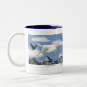 Tasse d'art d'imaginaire de VOL PEGASUS et (Gauche)