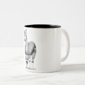 Tasse d'art d'okapi (Devant droit)