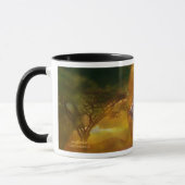Tasse d'art du monde de girafe (Gauche)