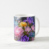 Tasse d'art Fleurs (Devant droit)