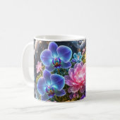 Tasse d'art Fleurs (Devant gauche)