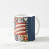 Tasse d'art folklorique Americana (Devant droit)