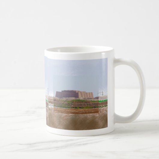 Tasse d'art impressionniste Ziggurat d'Ur (Droite)