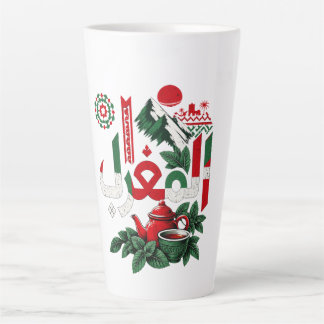Tasse d'art marocain Mug de thé à la menthe maroca