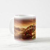 Tasse d'art Mirage Oasis Caméléon du désert (Devant gauche)