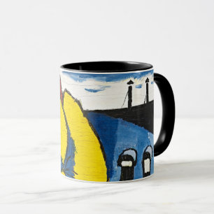Tasse d'art moderniste Sayen Trees 1912