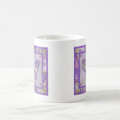 Tasse d'art populaire avec papillon de quilt (Centre)