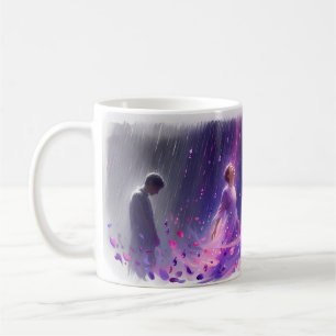 Tasse d'art Purple Rain Violet Heartbreak Dream