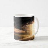 Tasse d'art Rédemption du Coucher de Soleil Heaven (Devant droit)
