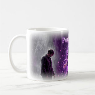 Tasse d'art Romance Tempête Émotionnelle Pluie Vio