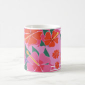 Tasse d'art : Rose de ketmie (Centre)
