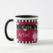 Tasse d'artiste de gâteau (Gauche)
