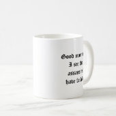 Tasse d'assassins (Devant droit)