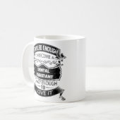 Tasse d'assistant dentaire, tasse de café (Devant gauche)
