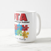 Tasse d'assistant d'ergothérapie (Devant droit)