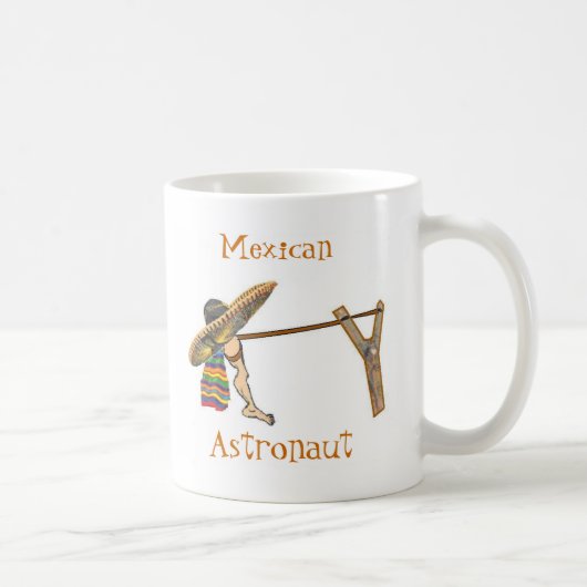 Tasse d'Astrnaut de Mexicain (Droite)