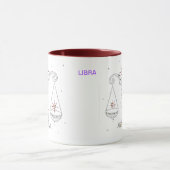 Tasse d'astrologie de Balance (Centre)