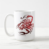 Tasse d'astrologie de Scorpion (Gauche)