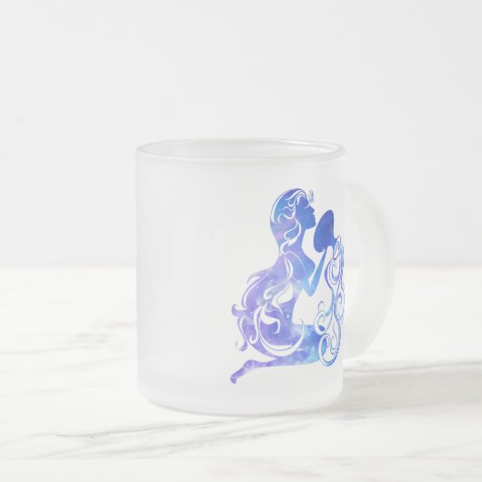 Tasse d'astrologie de Verseau (Devant droit)