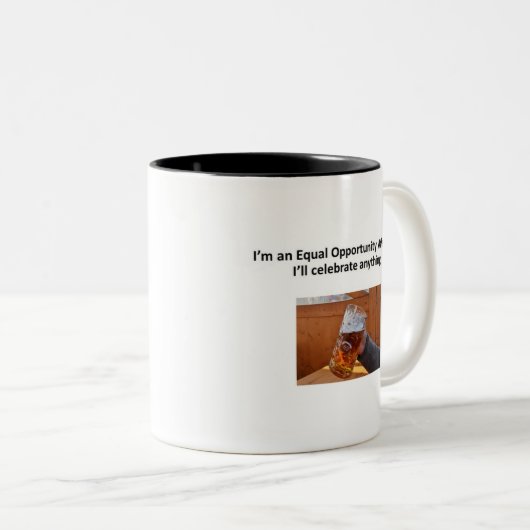 Tasse d'athée d'égalité des chances (Devant droit)