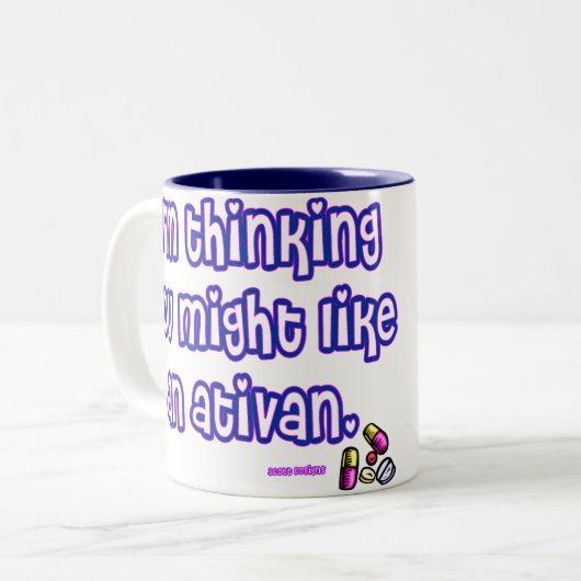 Tasse d'Ativan (Devant gauche)