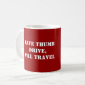 Tasse d'auteur de femme de guerrier (Devant gauche)