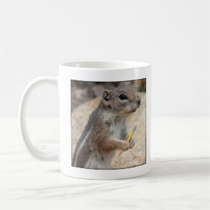 Tasse d'auteur d'écureuil