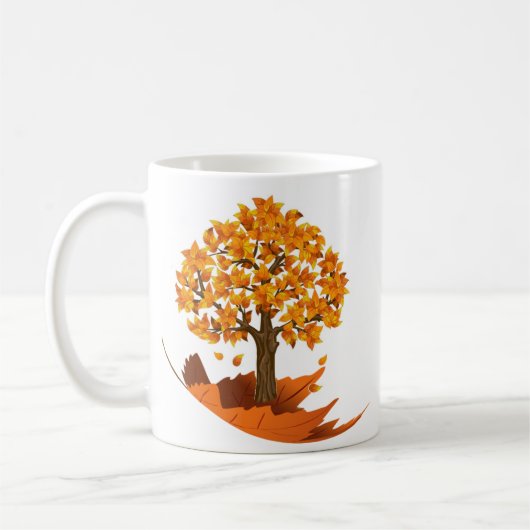 Tasse d'automne d'automne (Gauche)