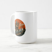 Tasse d'aventure de golf vintage mode Birdie (Devant gauche)