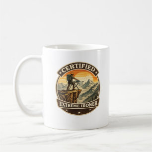 Tasse d'aventure de montagne de repassage extrême