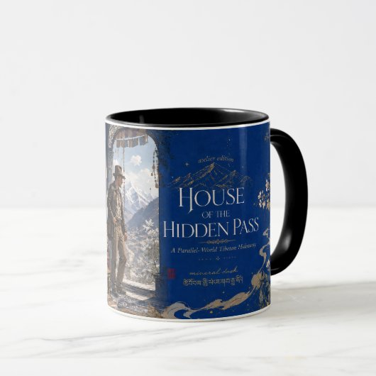 Tasse d'aventure Explorer Cobalt Blue Hidden Pass (Devant droit)