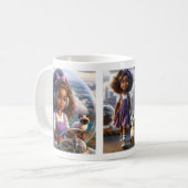 Tasse d'aventure Panola & Gata | Imagination, Amis (Devant gauche)