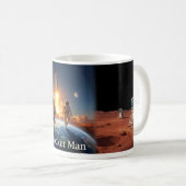 Tasse d'aventure spatiale de l'enfance de Rocket M (Devant droit)
