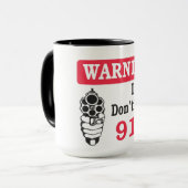 Tasse d'avertissement (Devant gauche)