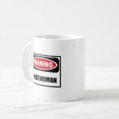 Tasse d'avertissement de POLICIÈRE (Devant gauche)