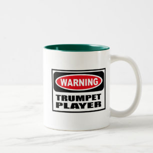 Tasse d'avertissement de TROMPETTISTE