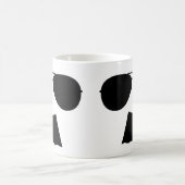 Tasse d'aviateur de moustache (Centre)